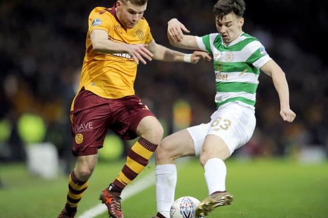 Celtic want £25 million for defender Kieran Tierney. Picture Michael Gillen.