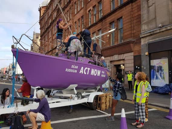 The boat. Picture: ScotlandXr
