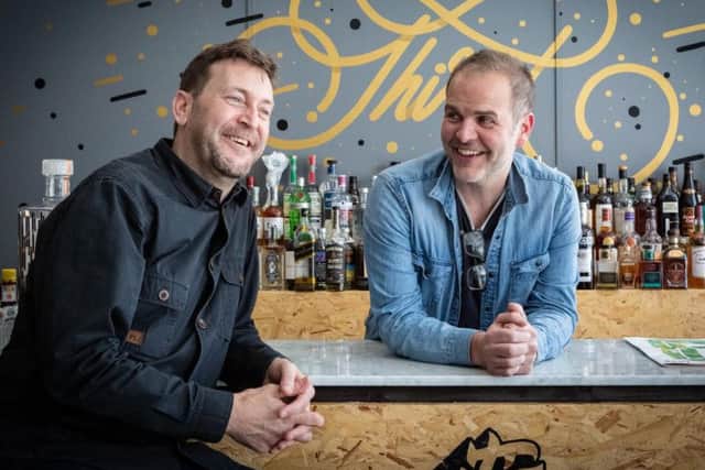 Contagious business and creative director Jason Dobson (left) and creative director Jason Milne. Picture: Contributed