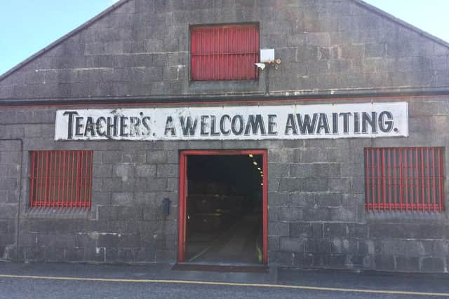 Ardmore still serves as the backbone of the Teacher's blend. There is even an old ad on one of the distillery walls that reads: "Teacher's - teaching Englishmen how to drink water for over a century."