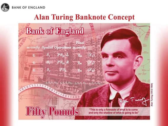 The new note. Picture: PA/Bank of England