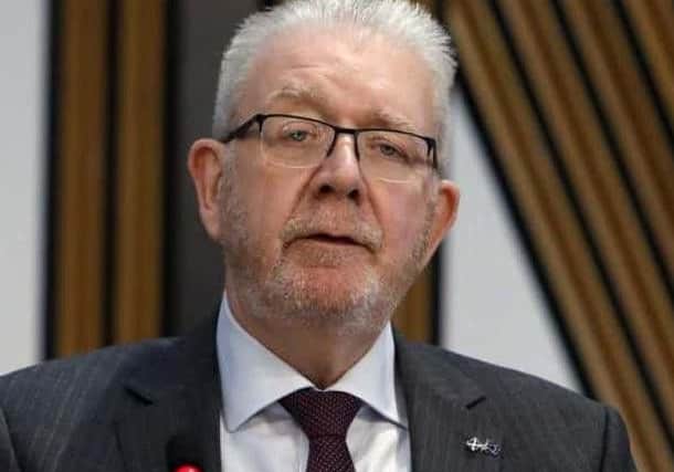 Mike Russell has been accused of scaremongering