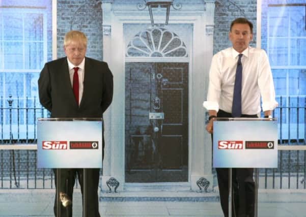 Boris Johnson and Jeremy Hunt in final debate at The Sun