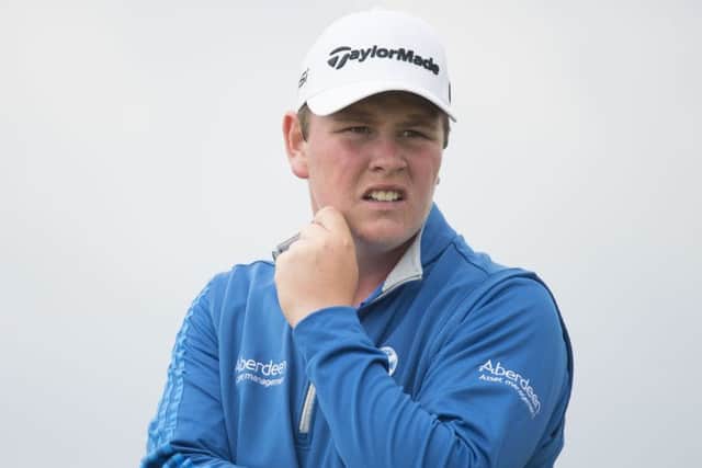 Robert MacIntyre thinks of home to keep calm.