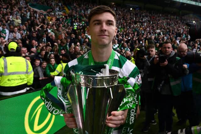 Celtic left-back Kieran Tierney.