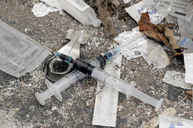 Heroin or opoid substitutes like methadone were involved in the majority of drug-related deaths in Scotland