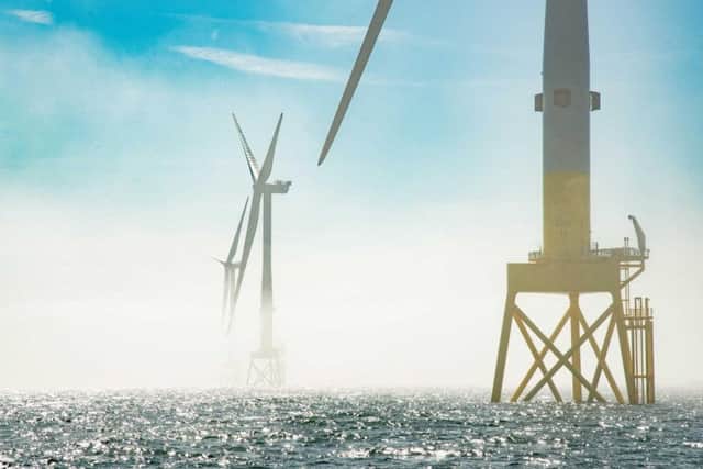 The EOWDC in Aberdeen Bay is described as 'a test bed for innovation in the offshore wind sector'. Picture: Vattenfall/ TVP