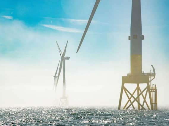 The EOWDC in Aberdeen Bay is described as 'a test bed for innovation in the offshore wind sector'. Picture: Vattenfall/ TVP