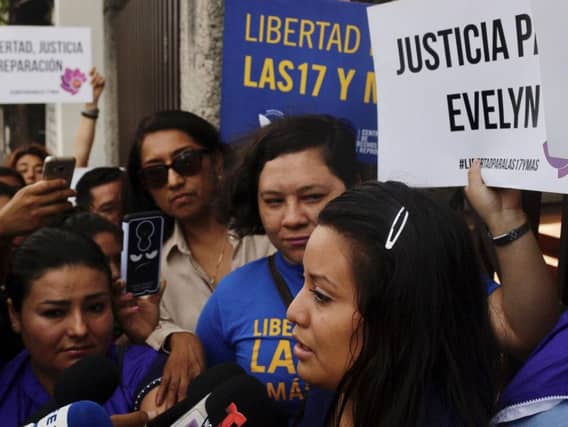 Evelyn Beatriz Hernandez, who says she is a rape victim and had no idea she was pregnant, had already served 33 months of her 30-year sentence.