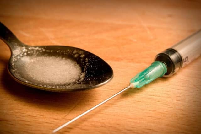 A needle to be scared of: the tools of a heroin addict