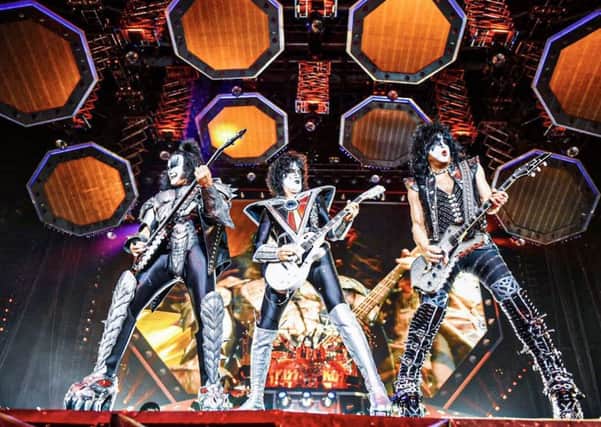 Gene Simmons' and Paul Stanleys over-the-top antics were ably abetted by Tommy Thayer and Eric Singer