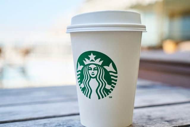 Starbucks introduced a 5p cup charge