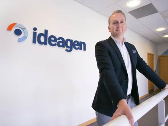 Chief executive Ben Dorks cites global growth, particularly in the US. Picture: Ideagen.