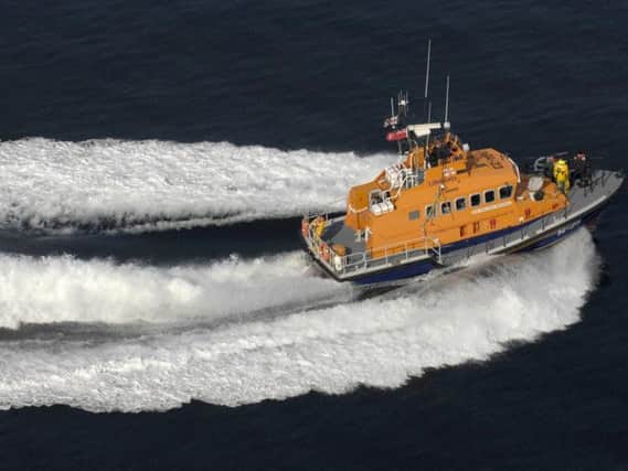 The RNLI lifeboat was involved in the search. Picture:PA