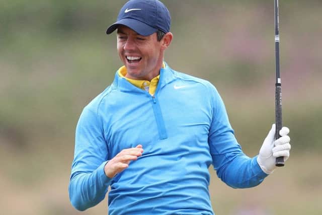 Northern Ireland's Rory McIlroy practising ahead of The Open. Picture: David Davies/PA Wire