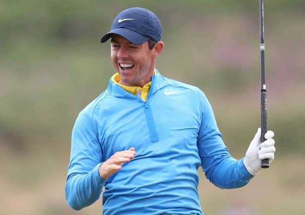 Northern Ireland's Rory McIlroy practising ahead of The Open. Picture: David Davies/PA Wire