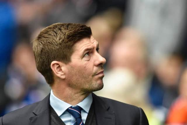 Steven Gerrard is unsure on his strongest Rangers XI. Picture: SNS