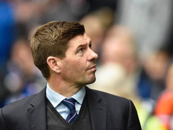 Steven Gerrard is unsure on his strongest Rangers XI. Picture: SNS