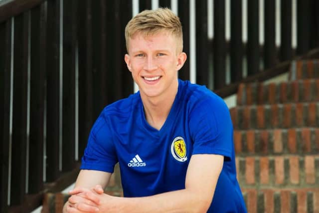 Rangers midfielder Ross McCrorie.