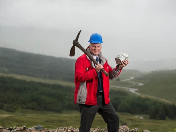 Richard Gray, chief executive of Scotgold. Picture: John Devlin.