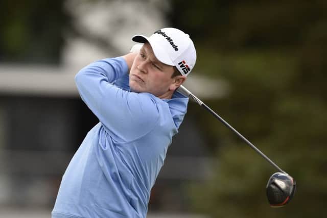 Bob MacIntyre's first-round 68 left him tied for third. Picture: Ian Rutherford