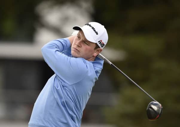 Bob MacIntyre's first-round 68 left him tied for third. Picture: Ian Rutherford