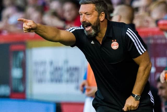 Aberdeen boss Derek McInnes.