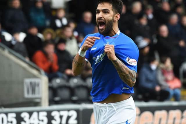Daniel Candeias is set to leave Rangers. Picture: SNS