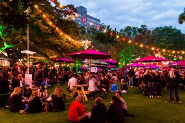 Edinburgh Food Festival in the evening. (Picture: Edinburgh Food Festival)