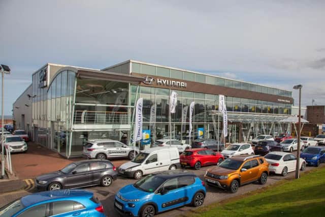 The property is let to Vertu Motors and includes parking for about 100 vehicles. Picture: contributed.
