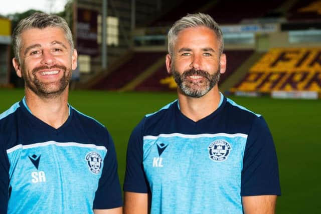 Stephen Robinson has signed a new Motherwell deal with assistant Keith Lasley. Picture: SNS