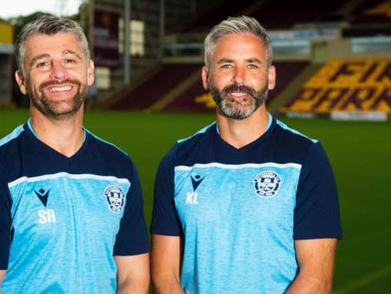 Stephen Robinson has signed a new Motherwell deal with assistant Keith Lasley. Picture: SNS