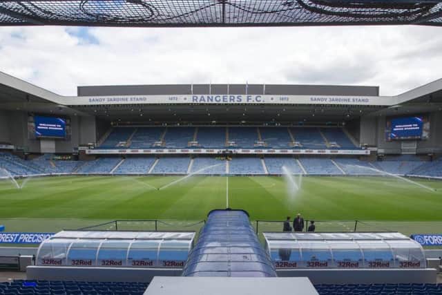 Ibrox. Picture: PA