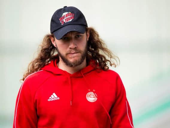 Aberdeen striker Stevie May.