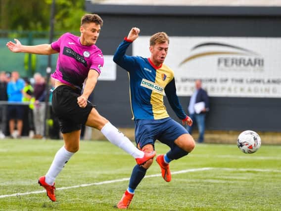 St Mirren were held at the home of the Lowland League side.