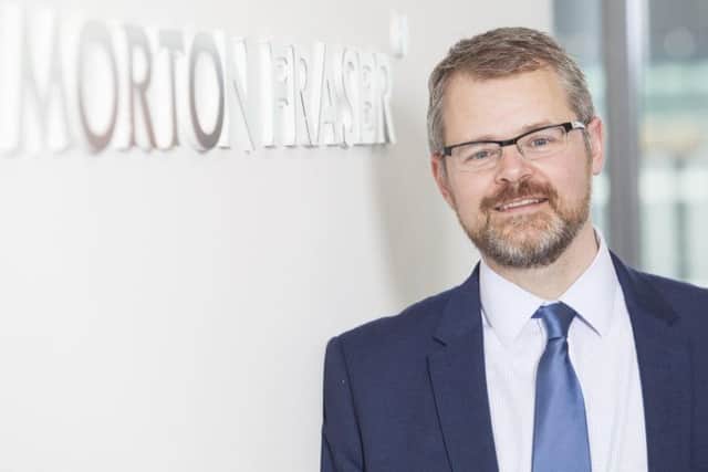Chris Harte, chief executive of Morton Fraser, hailed the firms refocused core offering. Picture: contributed