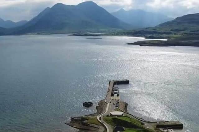 The view from the Isle of Raasay. Picture: Contributed