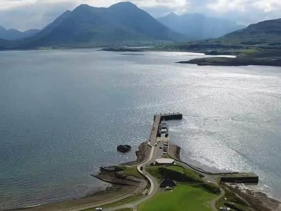 The view from the Isle of Raasay. Picture: Contributed