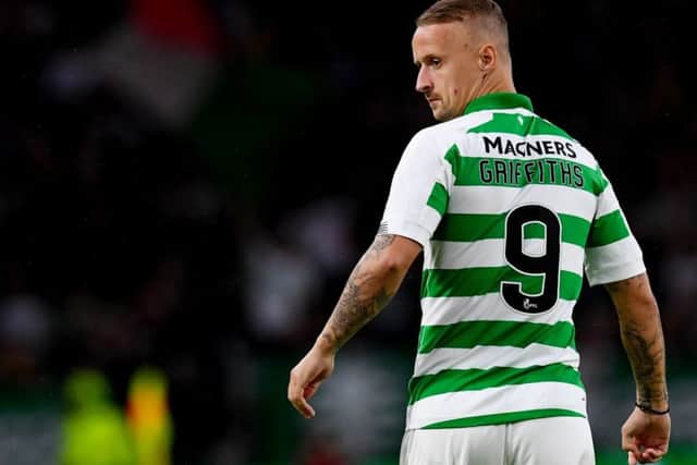 Leigh Griffiths received rapturous acclaim from the Celtic support when he made his return to competitive action as an 80th- minute substitute in last weeks Champions League qualifier against Sarajevo. Picture: SNS.