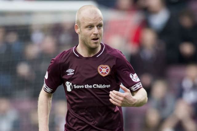 Steven Naismith could return against Aberdeen in Hearts' Premiership opener.
