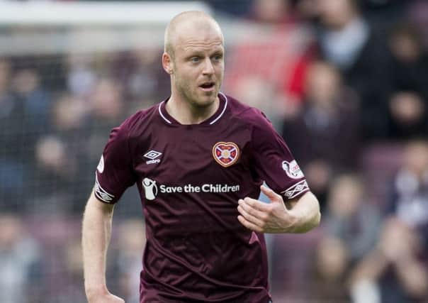 Steven Naismith could return against Aberdeen in Hearts' Premiership opener.