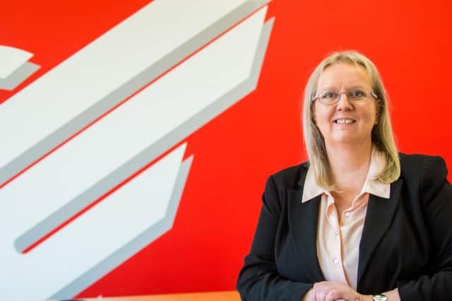 Deas said she looks forward to leading the company to further growth. Picture: Wullie Marr Photography