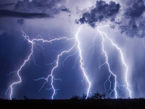 Thunderstorms are set to strike across the UK tonight (23 Jul)