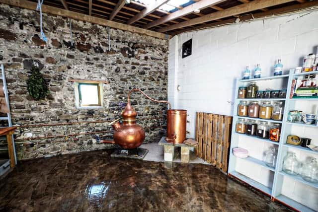 The firm has accessed funding helping it buy equipment and move its gin production in-house from London to Mull. Picture: contributed.
