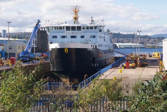CalMac is replacing its fast rescue craft and launch equipment carried aboard its Hebrides (pictured), Isle of Lewis, Isle of Mull and Caledonian Isles vessels. Picture: David Souza