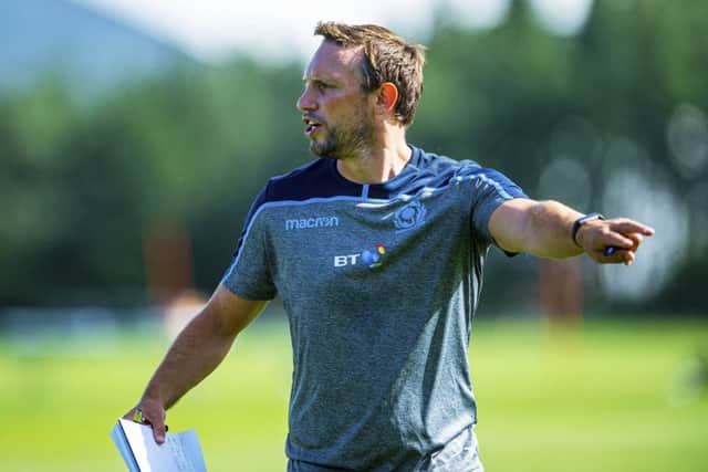 Assistant coach Mike Blair studies other elite sports teams to try and learn tips that may give Scotland an edge. Picture: SNS/SRU