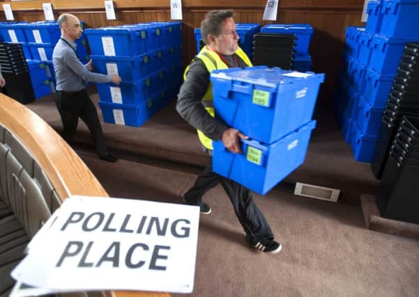 Technology may change the way we cast our votes  in more ways than one (Picture: Jane Barlow)
