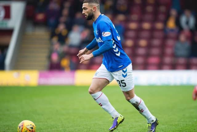 Eros Grezda is set to leave Rangers. Picture: SNS