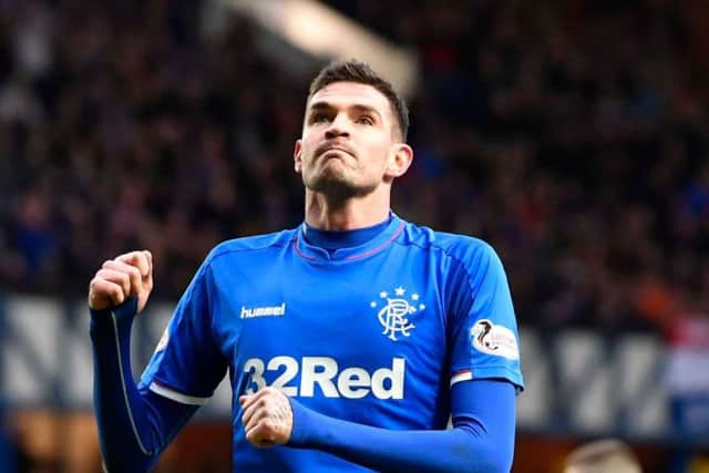 Kyle Lafferty has been freed by Rangers