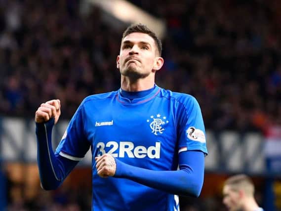 Kyle Lafferty has been freed by Rangers